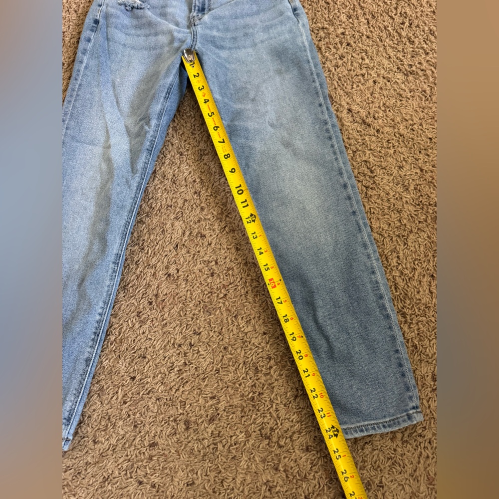 American Eagle Outfitters Distressed Mom Jeans size 00 Short - Picture 6 of 12